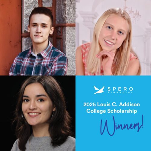 Photo collage of scholarship winners