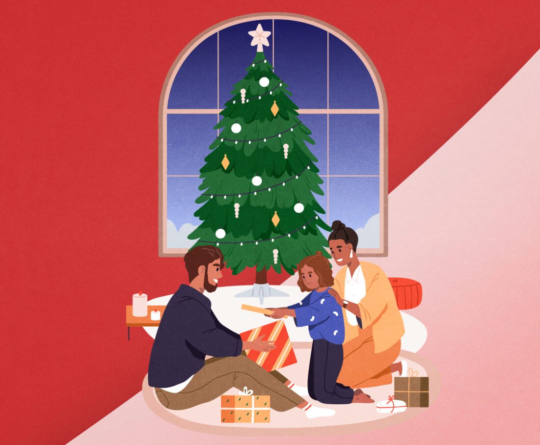 Spero Financial Operation Holiday Hope Family Scene