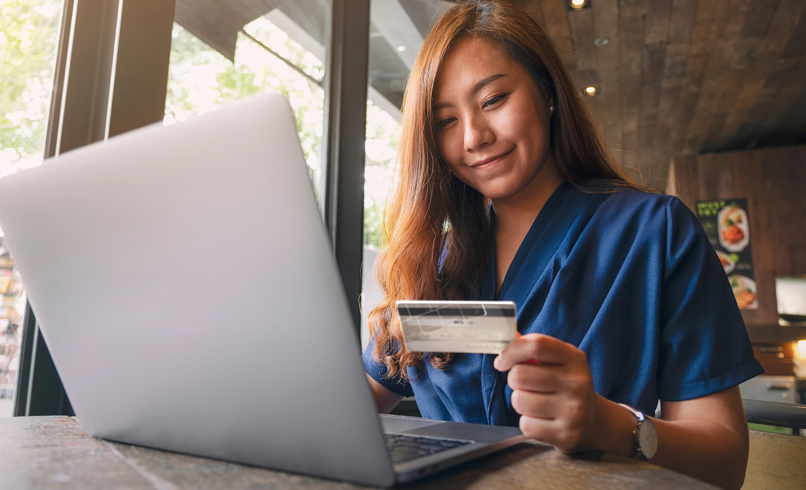 girl with Classic Card